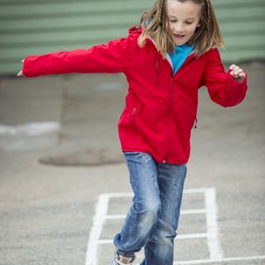 Basic Softshell Jacket Junior, miniatyr 2