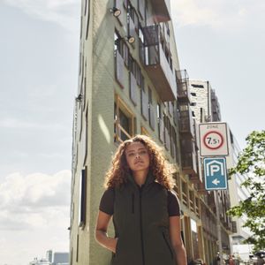 Padded Softshell Vest Women, miniatyr 1