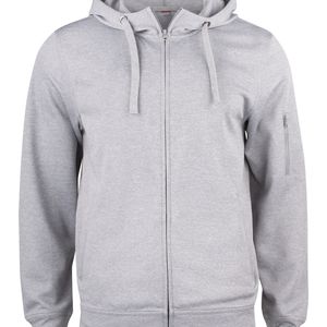 Basic Active Hoody Full Zip, miniatyr 4