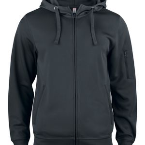 Basic Active Hoody Full Zip, miniatyr 3