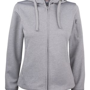 Basic Active Hoody Full Zip Women, miniatyr 6