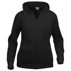 Basic Hoody Full Zip Women, miniatyr 4