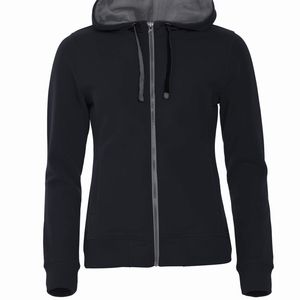 Classic Hoody Full Zip Women, miniatyr 2