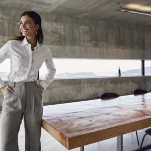 Stretch Shirt L/S Women, miniatyr 2