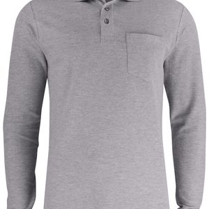 Basic Polo Pocket L/S, miniatyr 3