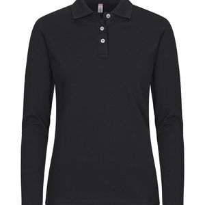 Stretch Premium Polo L/S Women, miniatyr 2