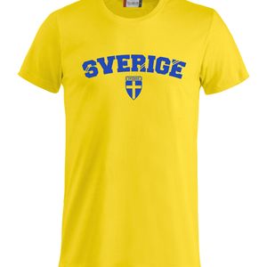 Sverige T-shirt Junior, miniatyr 1