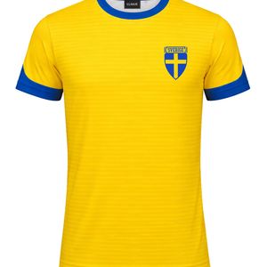Sverige Sublimerings T-shirt Junior Gul