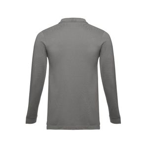 THC BERN II. Långärmad pikétröja för män i kardad bomull, miniatyr 3