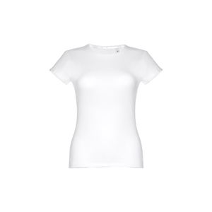 THC SOFIA WH. T-shirt i bomull för damer. vit färg, miniatyr 2