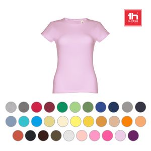 THC SOFIA. T-shirt i bomull för damer, miniatyr 3