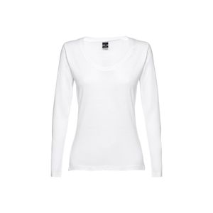 THC BUCHAREST WOMEN WH. Långärmad T-shirt för kvinnor, miniatyr 3