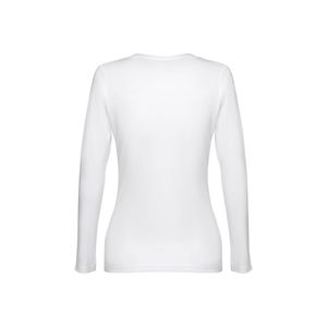 THC BUCHAREST WOMEN WH. Långärmad T-shirt för kvinnor, miniatyr 4