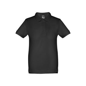 THC ADAM KIDS. Kortärmad bomullspikétröja för barn (unisex), miniatyr 4
