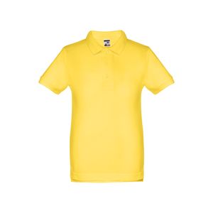 THC ADAM KIDS. Kortärmad bomullspikétröja för barn (unisex), miniatyr 10