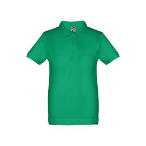THC ADAM KIDS. Kortärmad bomullspikétröja för barn (unisex), miniatyr 9