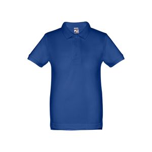 THC ADAM KIDS. Kortärmad bomullspikétröja för barn (unisex), miniatyr 8
