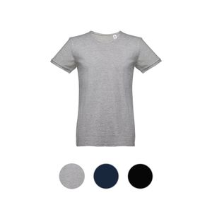 THC SAN MARINO. Kortärmad herr t-shirt i kammad bomull, miniatyr 3