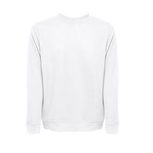 THC COLOMBO WH. Sweatshirt (unisex) i italiensk frotté. vit färg, miniatyr 3