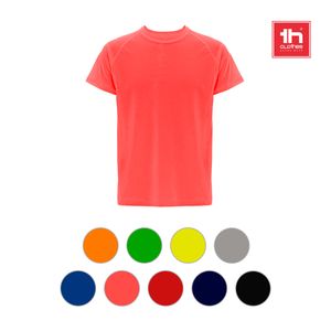 THC MOVE. Kortärmad tränings T-shirt i polyester, miniatyr 3