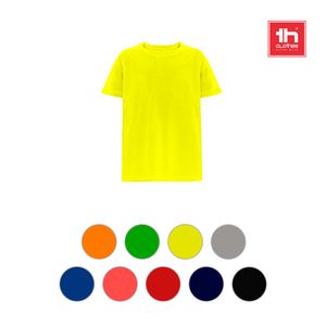 THC MOVE KIDS. tränings kortärmad polyester T-shirt för barn, miniatyr 2