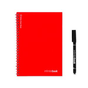 INFINITEBOOK PLAIN A5. Infinitebook med flexibelt omslag och 15 blanka whiteboardsidor, miniatyr 7