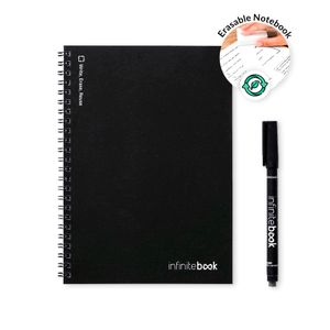 INFINITEBOOK LINED A5. Infinitebook med flexibelt omslag och 15 linjerade sidor, miniatyr 1