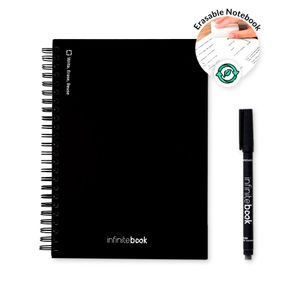 STARTER KIT INFINITEBOOK A5. Setet innehåller en "infinite", rengöringskit, markör och markörhållare, miniatyr 1