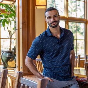 Virtue Polo Printed Men, miniatyr 1