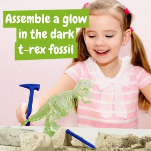 Fossil Excavation Kit I. Pedagogiskt spel för barn, miniatyr 5