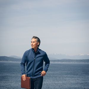 Pemberton Cardigan Full Zip Men, miniatyr 6