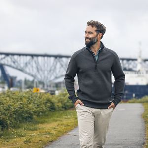 Pemberton Half Zip Men, miniatyr 1