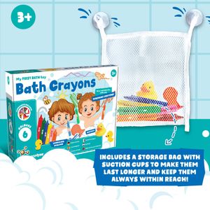 BATH CRAYONS. Pedagogiska leksaker för barn