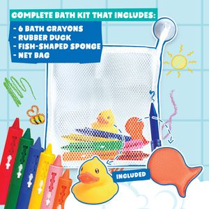 BATH CRAYONS. Pedagogiska leksaker för barn, miniatyr 5