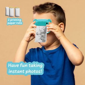 INSTANT CAMERA. Lärorikt leksak för barn, miniatyr 5