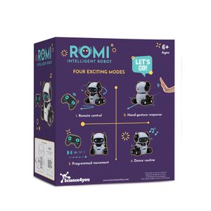 ROMI INTELLIGENT ROBOT. Lärorikt leksak för barn, miniatyr 4