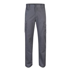 VL LUGH. Stretchbyxor med flera fickor (240g/m²) i bomull (46%), EME (38%) och polyester (16%), miniatyr 10
