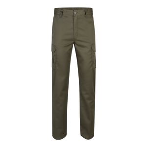 VL LUGH. Stretchbyxor med flera fickor (240g/m²) i bomull (46%), EME (38%) och polyester (16%), miniatyr 7