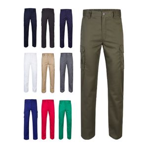 VL LUGH. Stretchbyxor med flera fickor (240g/m²) i bomull (46%), EME (38%) och polyester (16%), miniatyr 1