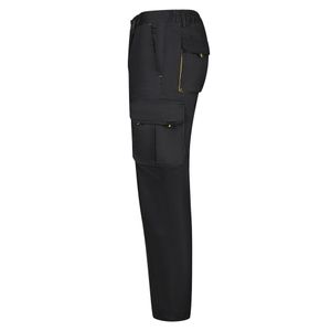VL HYPNOS. Tvåfärgade byxor i twill med flera fickor (200g/m²), i bomull (35%) och polyester (65%), miniatyr 4