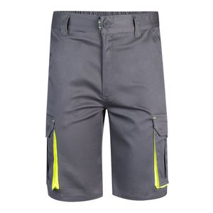 VL HEMERA. Tvåfärgade bermudashorts med flera fickor i stretch (240g/m²), i bomull (46%), EME (38%) och polyester (16%), miniatyr 9