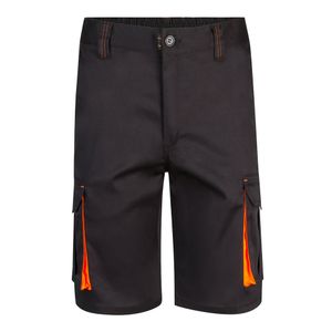 VL HEMERA. Tvåfärgade bermudashorts med flera fickor i stretch (240g/m²), i bomull (46%), EME (38%) och polyester (16%), miniatyr 8