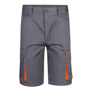 VL HEMERA. Tvåfärgade bermudashorts med flera fickor i stretch (240g/m²), i bomull (46%), EME (38%) och polyester (16%), miniatyr 6