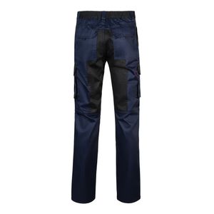 VL NJORD. Tvåfärgade byxor i twill med flera fickor (240 g/m²), i bomull (35 %) och polyester (65 %), miniatyr 2