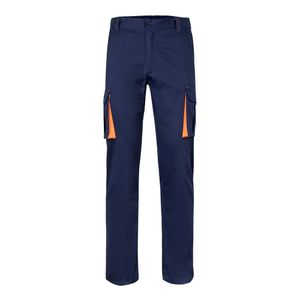 VL FIDES. Tvåfärgade stretchbyxor med flera fickor (240g/m²), i bomull (46%), EME (38%) och polyester (16%), miniatyr 16