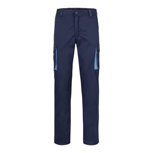VL FIDES. Tvåfärgade stretchbyxor med flera fickor (240g/m²), i bomull (46%), EME (38%) och polyester (16%), miniatyr 7