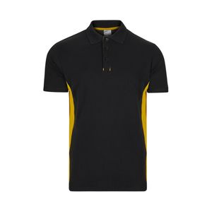 VL SUPAY. Tvåfärgad pikétröja (180g/m²), kortärmad, i bomull (60%) och polyester (40%), miniatyr 3