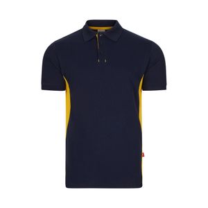 VL SUPAY. Tvåfärgad pikétröja (180g/m²), kortärmad, i bomull (60%) och polyester (40%), miniatyr 5