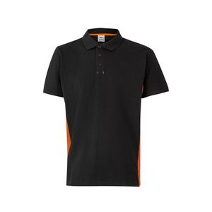 VL SUPAY. Tvåfärgad pikétröja (180g/m²), kortärmad, i bomull (60%) och polyester (40%), miniatyr 17