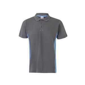 VL SUPAY. Tvåfärgad pikétröja (180g/m²), kortärmad, i bomull (60%) och polyester (40%), miniatyr 12